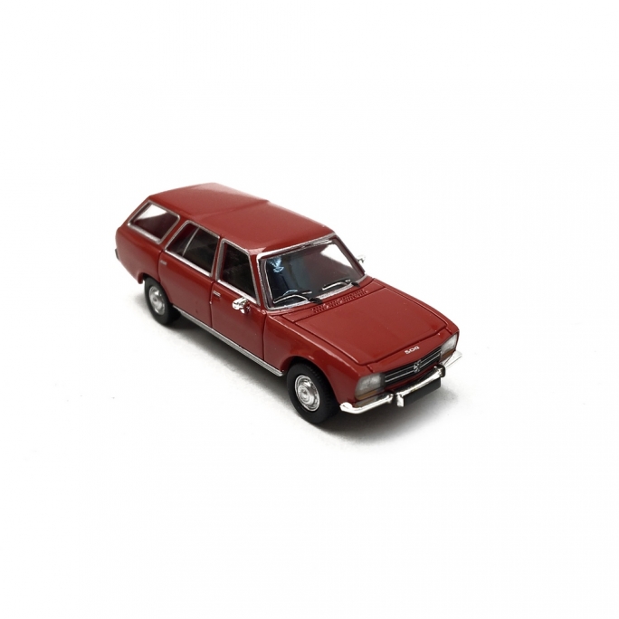 Peugeot 504 Break Rouge-HO 1/87-PCX87 0027