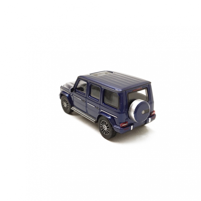 Mercedes G500 2018 Bleu métal-HO 1/87-MINICHAMPS 870 037401