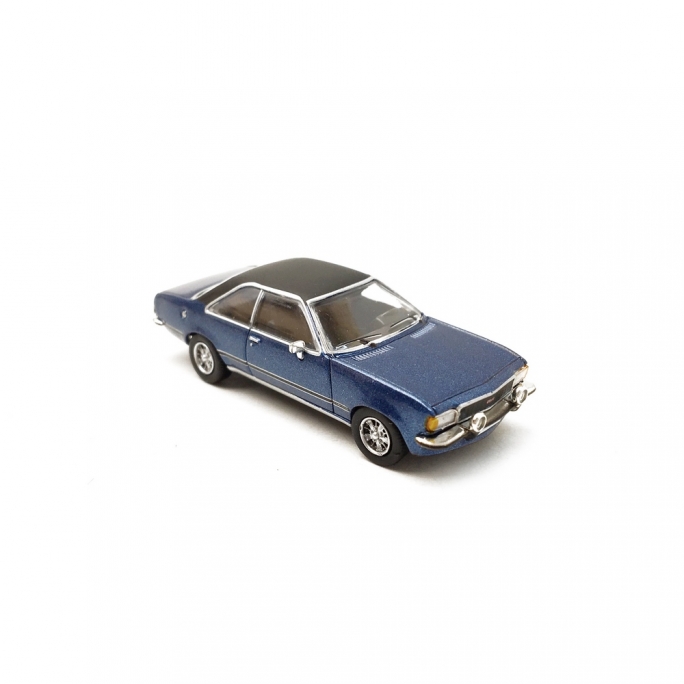 Opel Commodore B coupé Bleu / Noir-HO 1/87-PCX87 0039