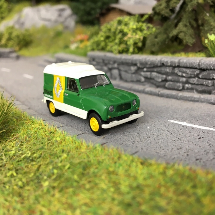 Renault 4L fourgonnette "Motoculture"-HO-1/87-BREKINA 14729