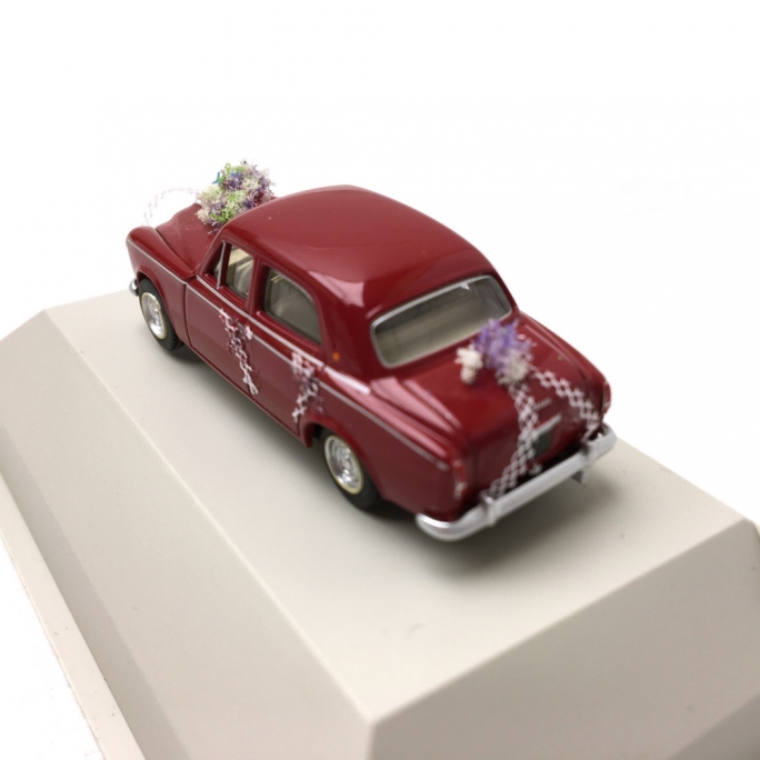 Peugeot 403 Rouge "Mariés"-HO 1/87-SAI 6216