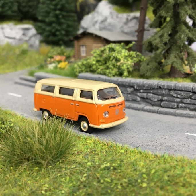 VW T2 Combi Bay window-HO 1/87-SCHUCO 452650800