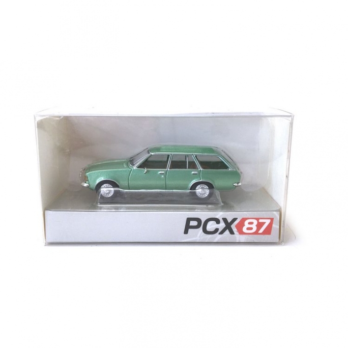 Opel Reckord D "Caravan" Vert métal-HO 1/87-PCX87 0022