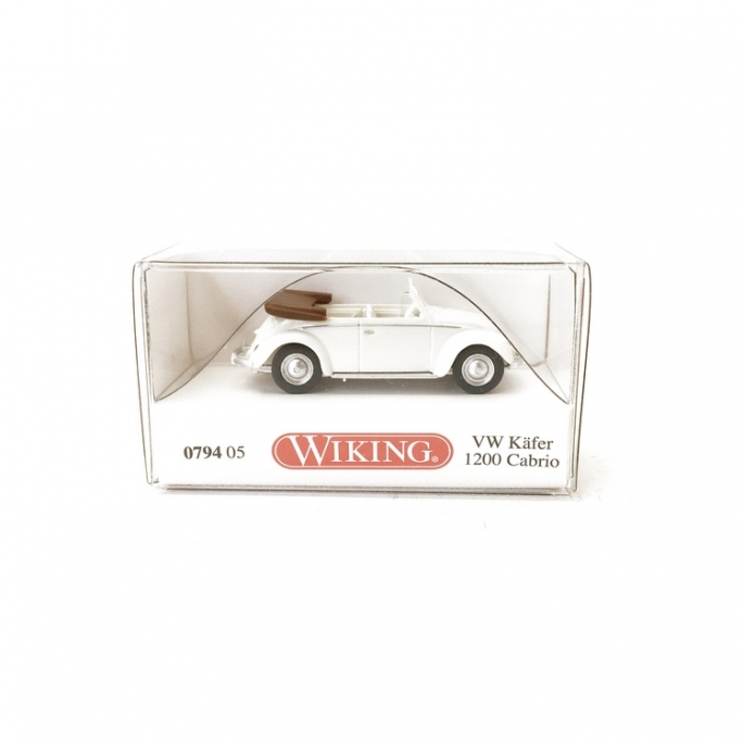 VW Coccinelle 1200 Cabriolet 1965 - HO 1/87 - WIKING 079405