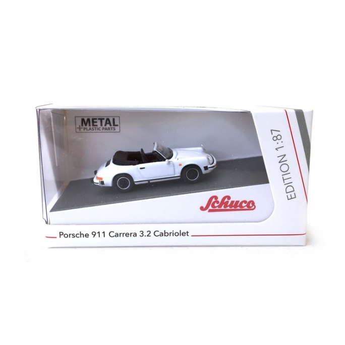 Porsche 911 Carrera 3.2 Cabriolet -HO 1/87-SCHUCO 452659800