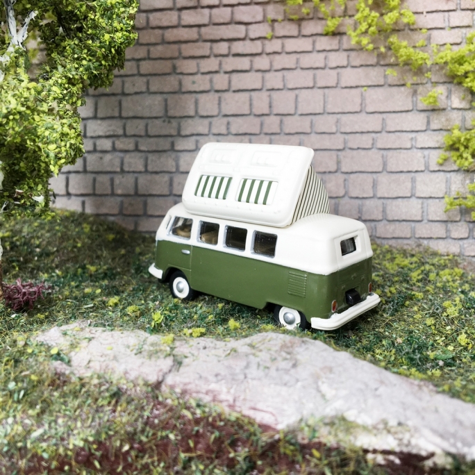 VW T1 Combi Split window Camper / Westfalia-HO 1/87-SCHUCO 452660400