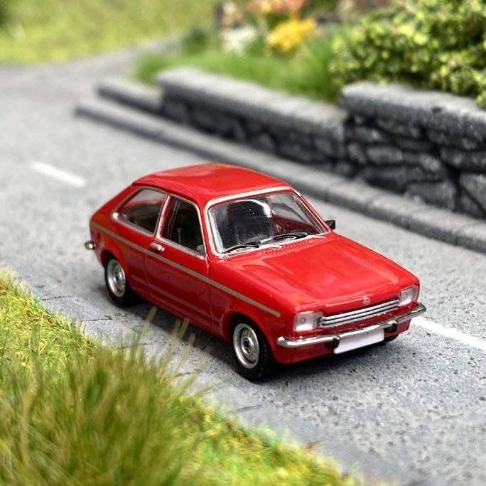 Opel Kadett C City 1975 rouge  -HO 1/87-PCX870241