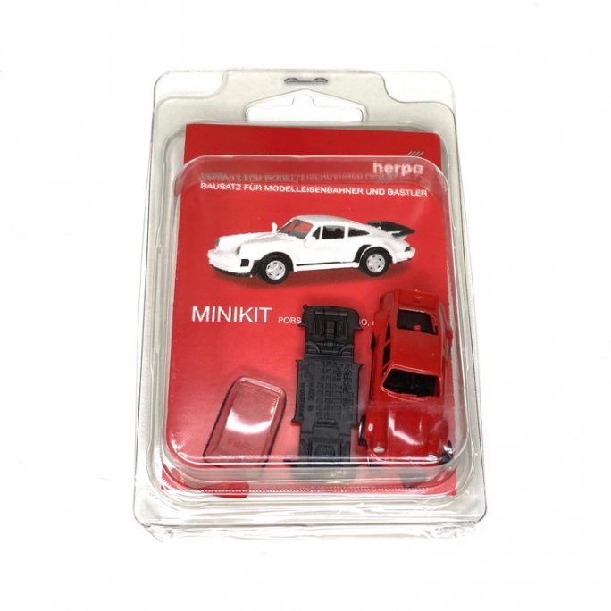 Porsche 911 Turbo Rouge Kit-HO 1/87-HERPA 13307002