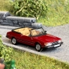 Saab 900 cabriolet rouge bordeaux  -HO 1/87-PCX870127