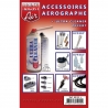 Coffret accessoires aérographe, nettoyage + UC01 - PRINCE AUGUST AE04+