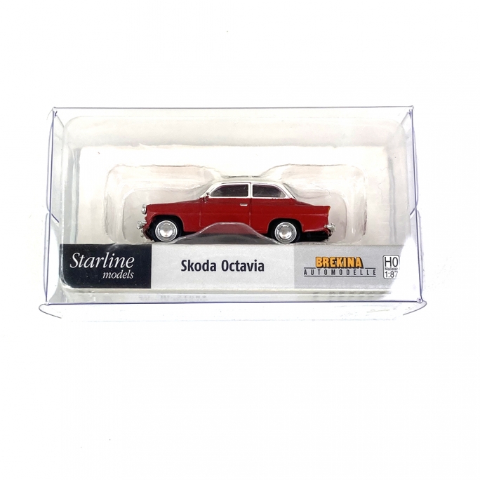 Skoda Octavia Rouge / Blanc-HO-1/87-Starline Models 27457