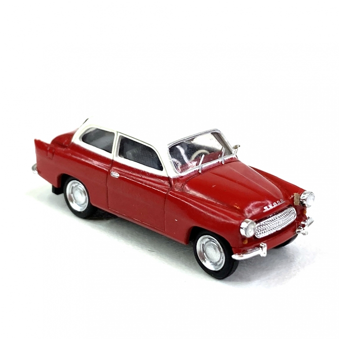 Skoda Octavia Rouge / Blanc-HO-1/87-Starline Models 27457