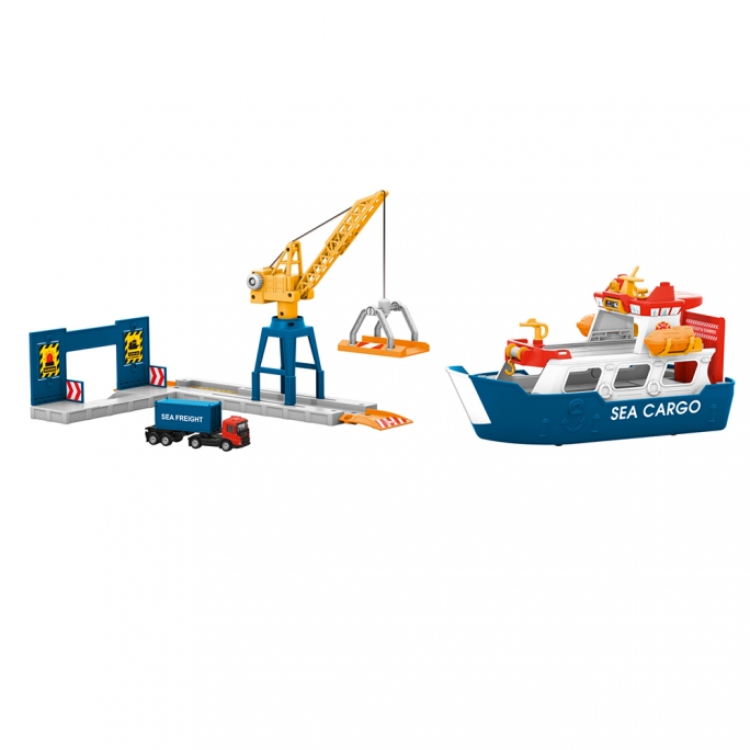 Coffret cargo et grue portuaire "My World"-HO 1/87-MARKLIN 72223