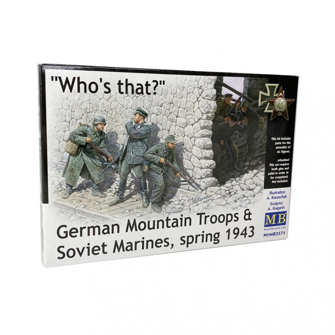 Troupes Allemande et Marines Soviétiques, Printemps 43 - MASTER BOX 3571 - 1/35