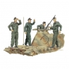 4 figurines équipage Panzer 1944  - 1/35 - DRAGON 6191