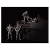 4 figurines équipage de Sturmgeschütz - 1/35 - DRAGON 6192