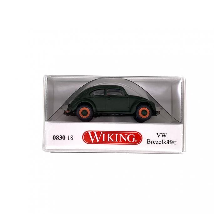 Volkswagen Käfer zwitter vert foncé mat  - HO 1/87 - WIKING 83018