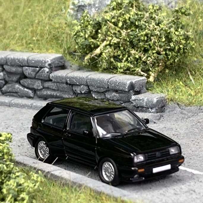 VW Golf Rallye, Noire - PCX870086 - HO 1/87