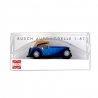 MG Midget TC Cabriolet Bleue - BUSCH 45916 - HO 1/87