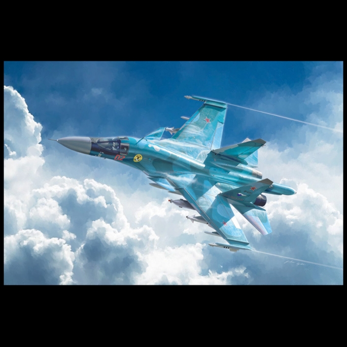 Avion Sukhoi Su-34 / Su-32 FN - 1/72 - ITALERI 1379