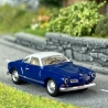 Volskwagen Karmann Ghia bleu  - SCHUCO 452665911 - HO 1/87