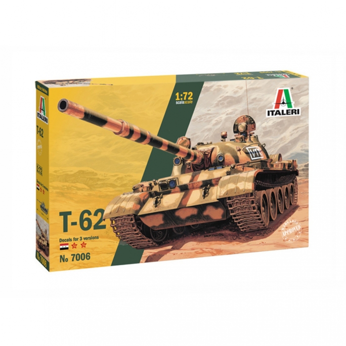 Tank Soviétique T-62 - ITALERI 7006 - 1/72