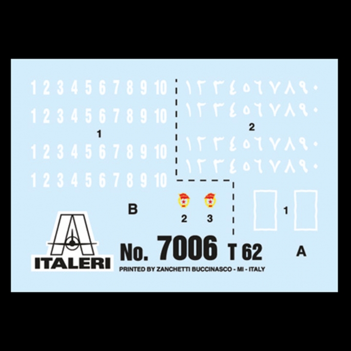 Tank Soviétique T-62 - ITALERI 7006 - 1/72