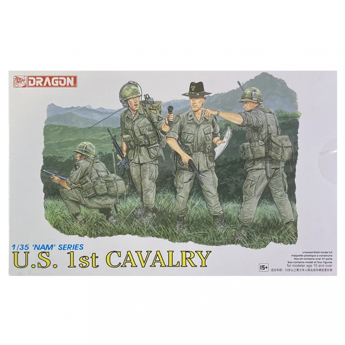 Fantassins US 1st Cavalry - DRAGON 3312 - 1/35