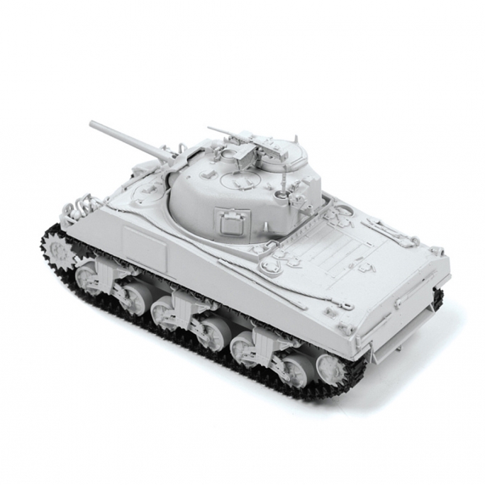 Char moyen M4A2 "Sherman" de 75 mm - Sans colle - ZVEZDA 5063 - 1/72