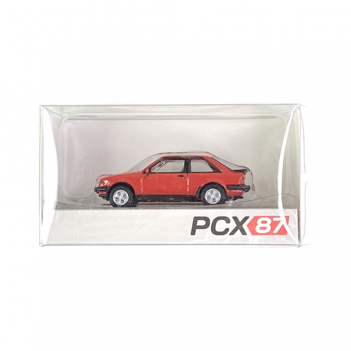 Ford ESCORT XR3, Rouge - PCX870088 - HO 1/87