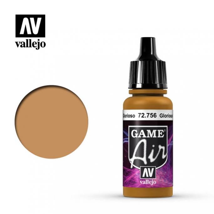 Peinture "Games'Air", Or Flamboyant 17 ml - VALLEJO 72756 PGA756