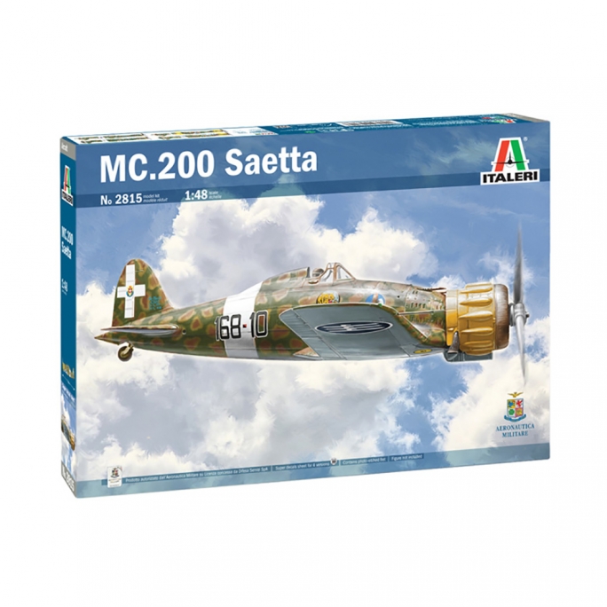 Avion de chasse MC.200 Foudre / Saetta - ITALERI 2815 - 1/48