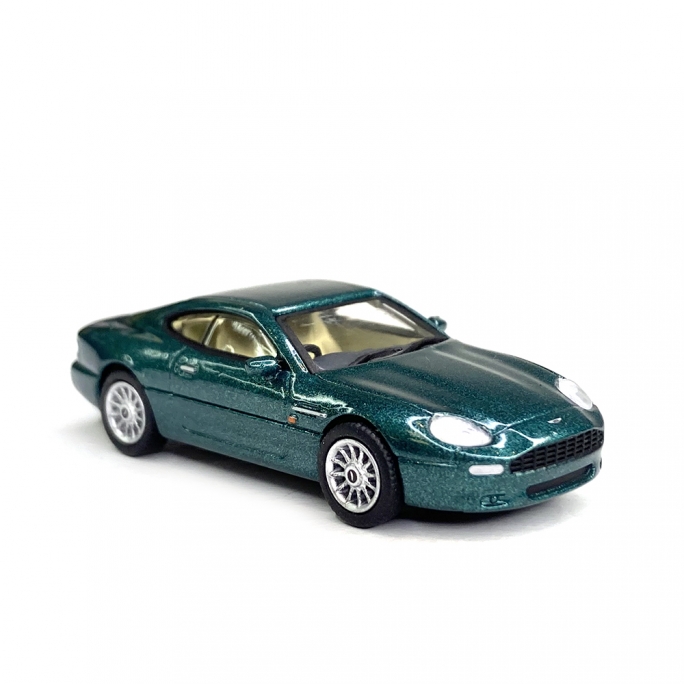 Aston Martin DB7 Vert Foncé Métal - PCX870104 - HO 1/87