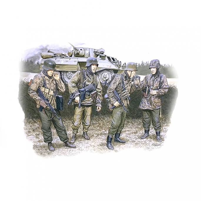 Soldats en embuscade, Ardennes 1944 - DRAGON 6091 - 1/35