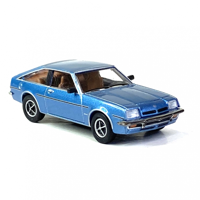 Opel Manta B CC, Bleu Métal - PCX870100 - HO 1/87