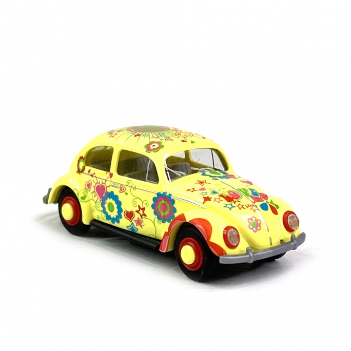 Coccinelle, VW, Split "Hippies" - BUSCH 52963 - HO 1/87