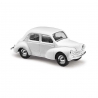 Renault 4CV, En kit, Blanc - BUSCH 60214 - HO 1/87