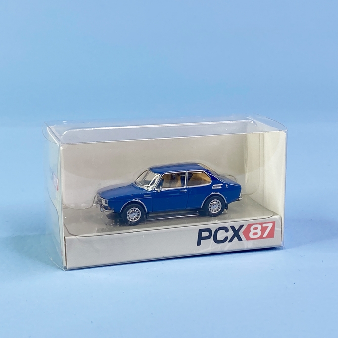 Saab 99, bleu nuit - PCX 870343 - HO 1/87