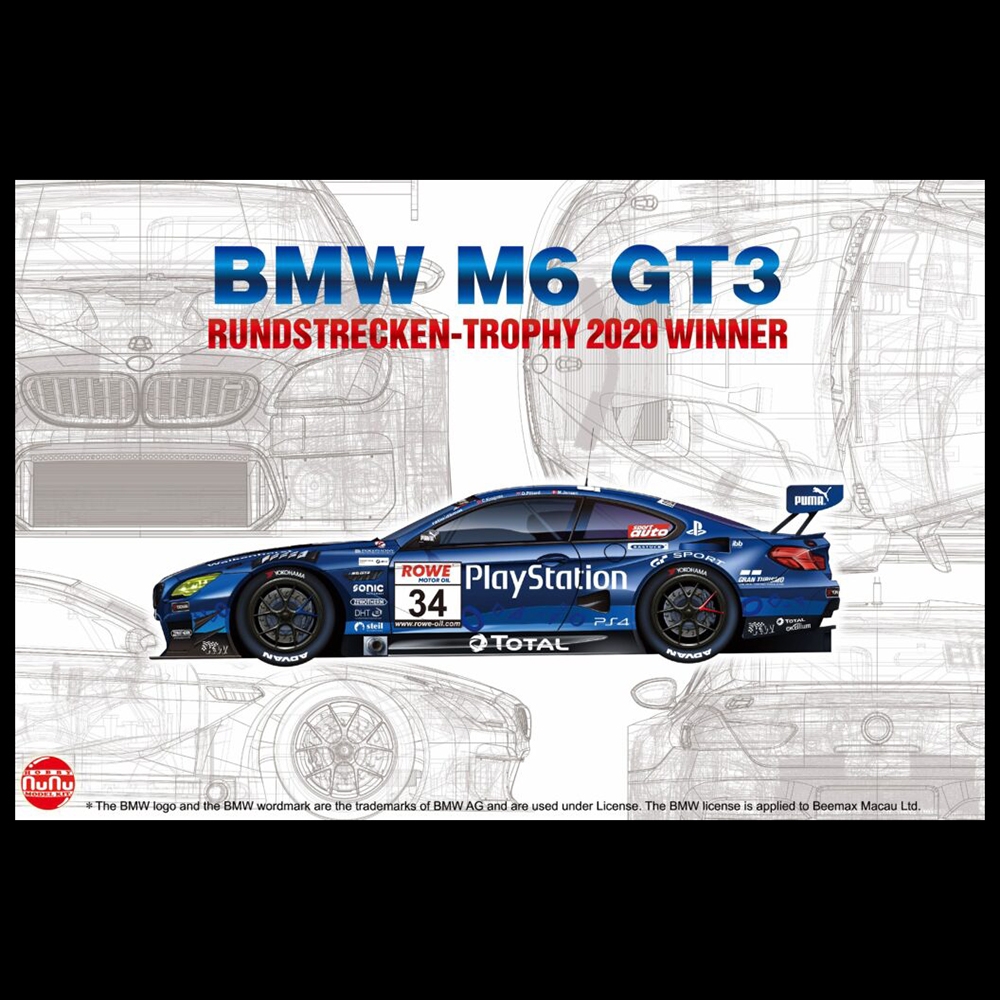 NUNU BEEMAX Maquette Voiture BMW M8 GTE 2019 Daytona 24h Winner