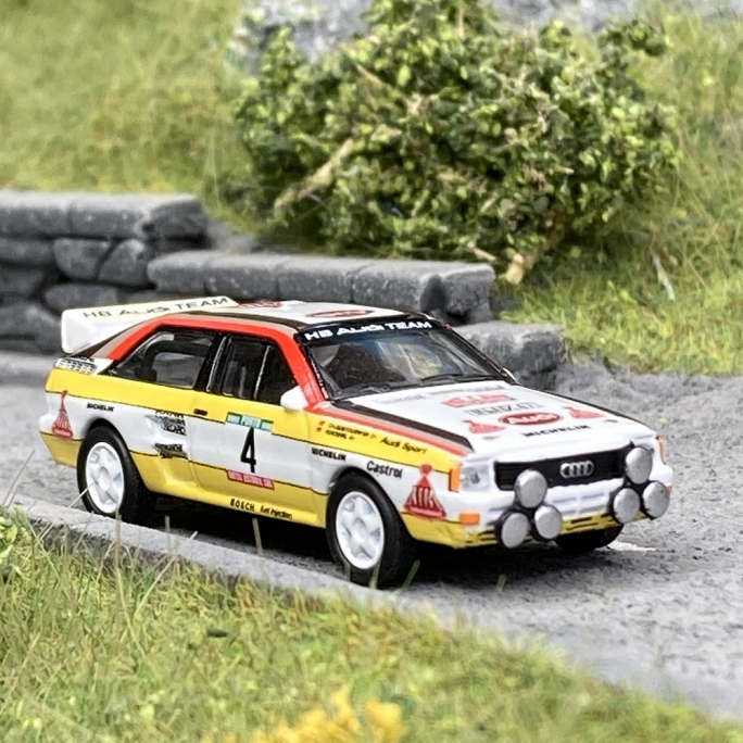 Audi Quattro, Rallye du Portugal - SCHUCO 452661300 - HO 1/87