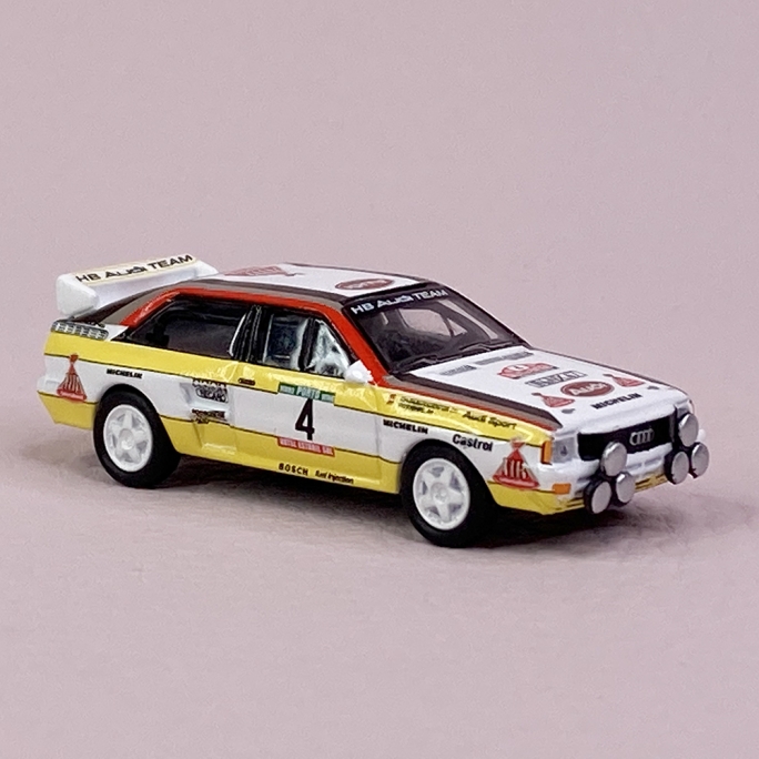 Audi Quattro, Rallye du Portugal - SCHUCO 452661300 - HO 1/87