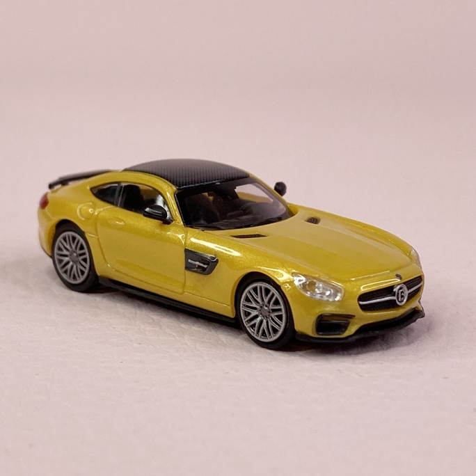 Brabus 600, base Mercedes AMG GTS 2015 - MINICHAMPS 870 037322 - HO 1/87