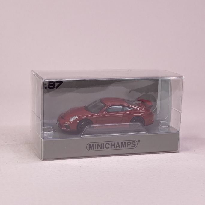 Porsche 911 GT3 2017 - MINICHAMPS 870 067322 - HO 1/87