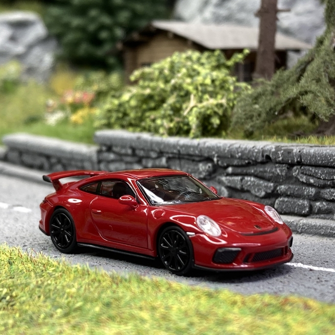 Porsche 911 GT3 2017 - MINICHAMPS 870 067322 - HO 1/87