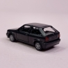 VW Polo II coupé restylée (2F), Noire mat - AWM 0039 - HO 1/87