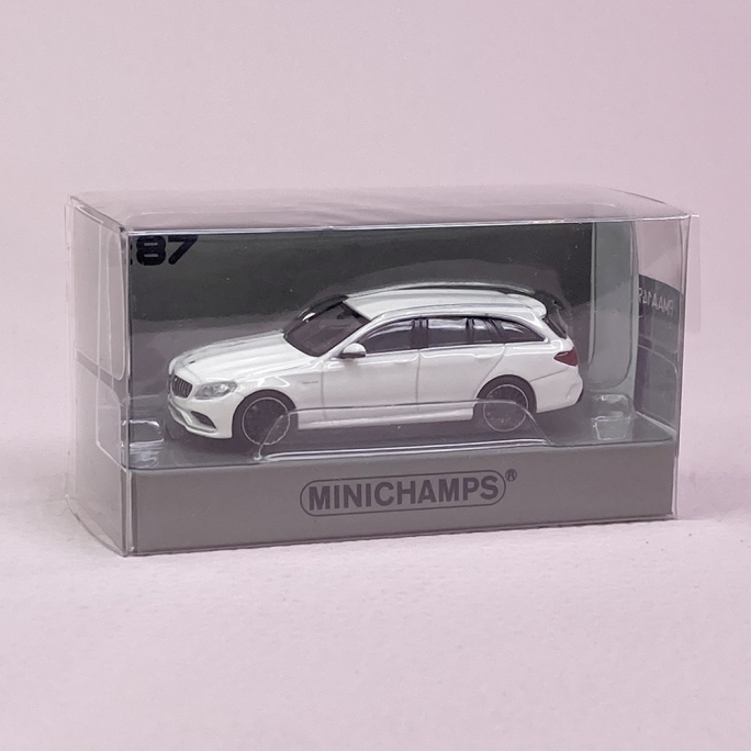 Mercedes C63 Break AMG 2019 - MINICHAMPS 870 038112 - HO 1/87