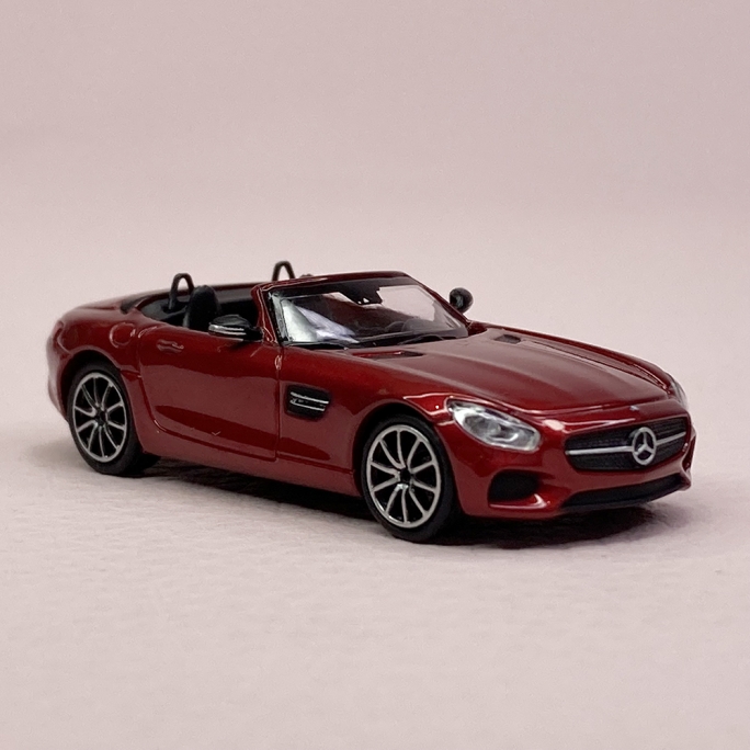 Mercedes AMG GT S Roadster, 2015 - MINICHAMPS 870 037134 - HO 1/87