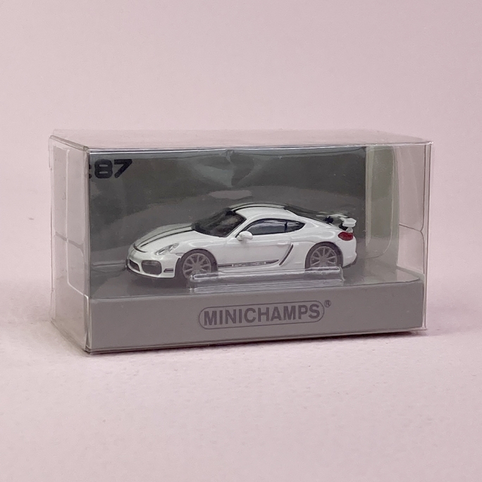 Porsche Cayman GT4 2016 - MINICHAMPS 870 066120 - HO 1/87