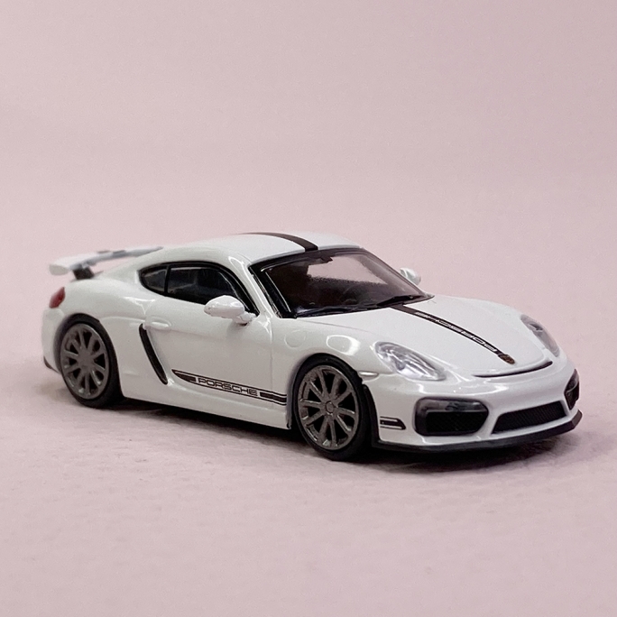 Porsche Cayman GT4 2016 - MINICHAMPS 870 066120 - HO 1/87