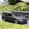 BMW M4 GTS 2016 Gris Mat métallisé - MINICHAMPS 870 02700 - HO 1/87